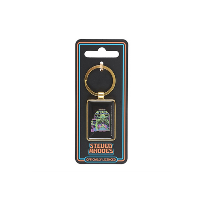Anxiety Attack Keyring by Steven Rhodes