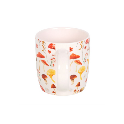 All Over Mushroom Print Mug