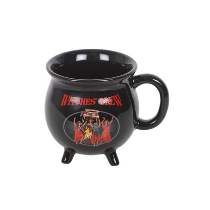 Witches' Brew Cauldron Mug by Steven Rhodes