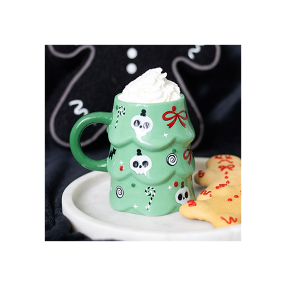 Creepy Christmas Tree Mug