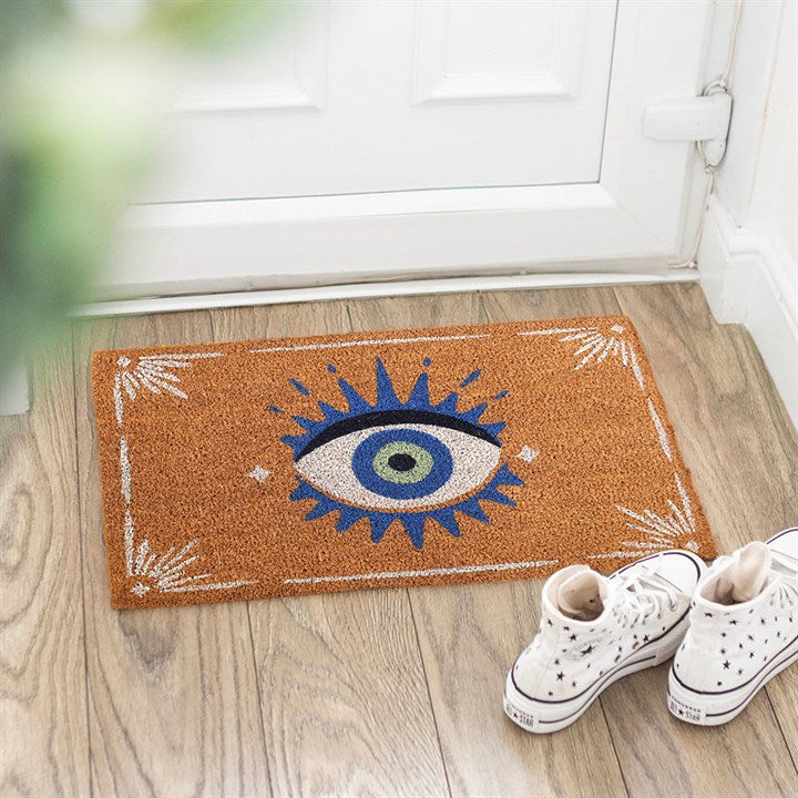 Natural All Seeing Eye Doormat