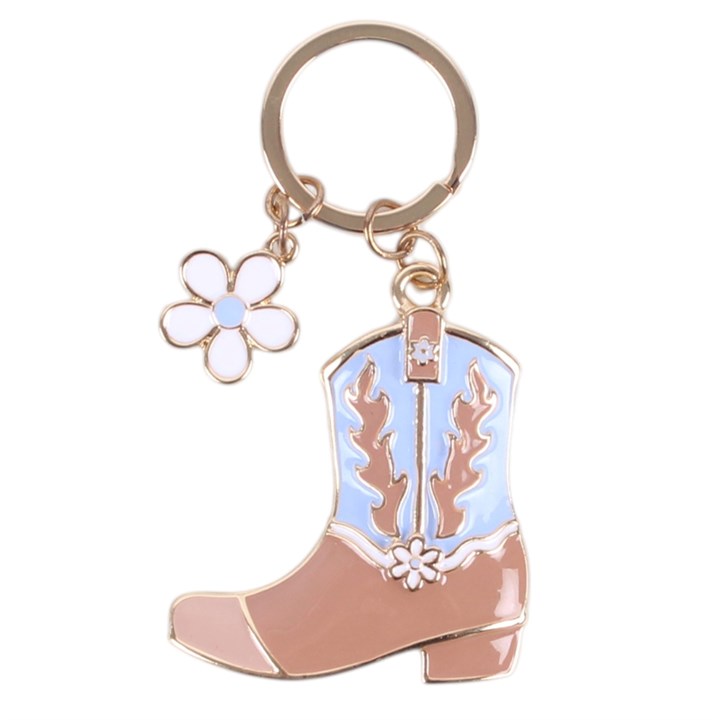 Western Boot Keyring