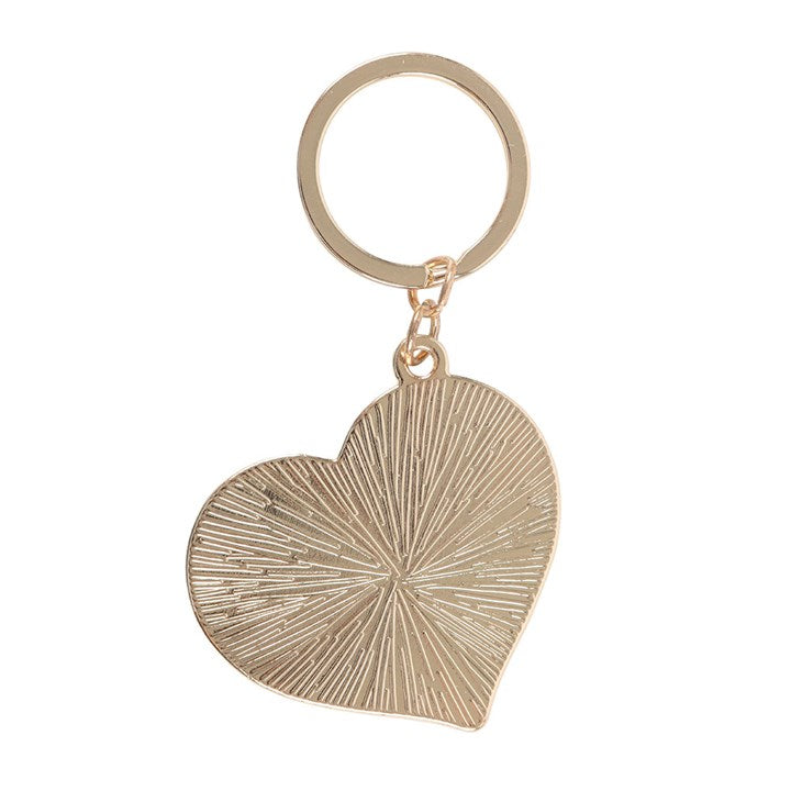 Burning Heart Keyring