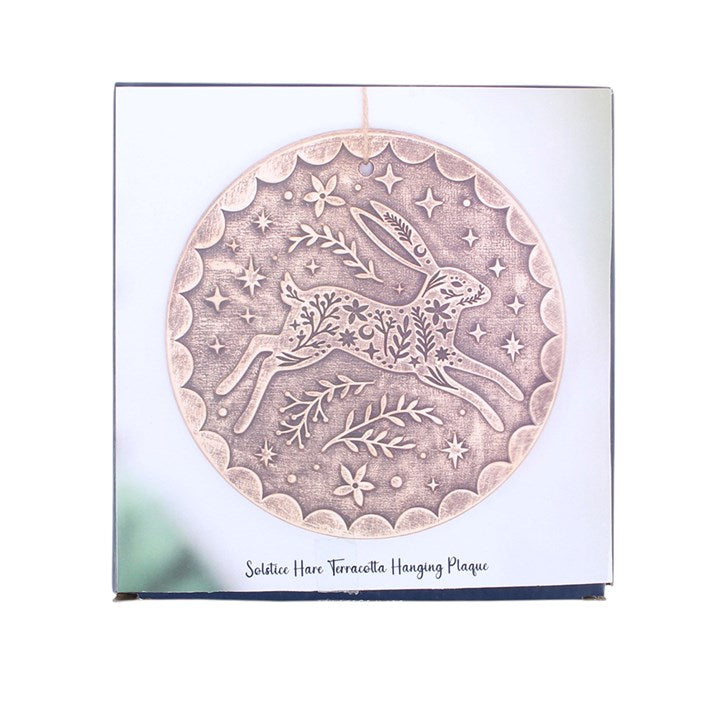 Leaping hare plaque 4