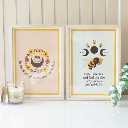 Let Your Spirit Flow Framed Wall Art Print