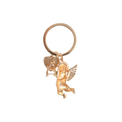 Cupid's Delivery Cherub Keyring