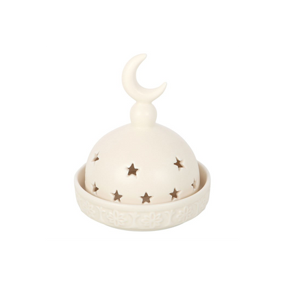 Mosque Incense Cone and Tealight Holder
