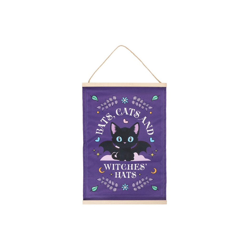 Witches Hats wall hanging 2