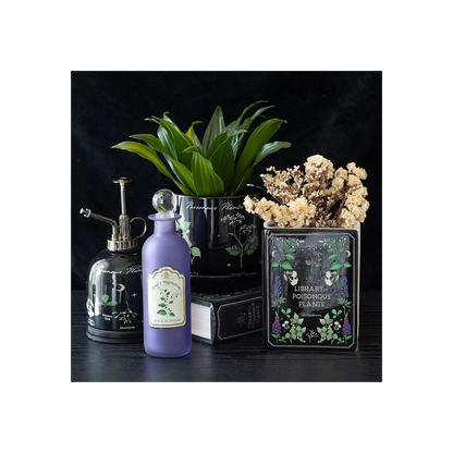 Poisonous Plants Book Shaped Vase