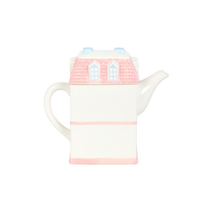 Pastel House Shaped Teapot