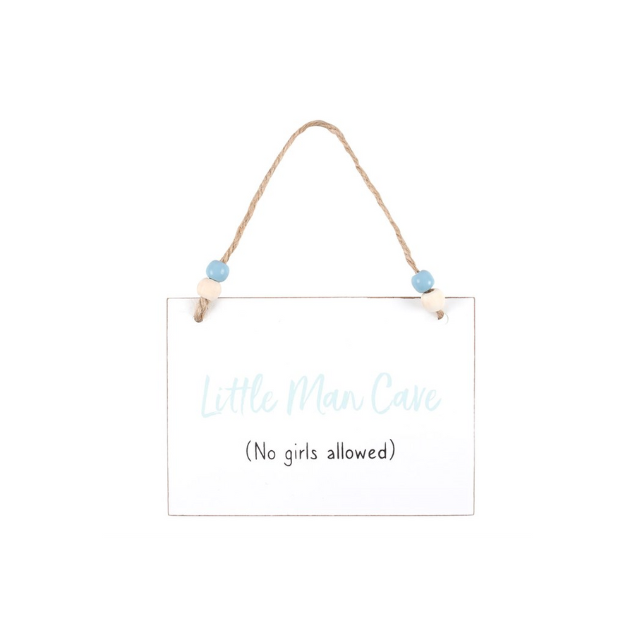 Little Man Cave Hanging Sign