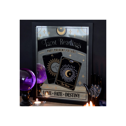 Tarot Readings Mirrored Wall Hanging