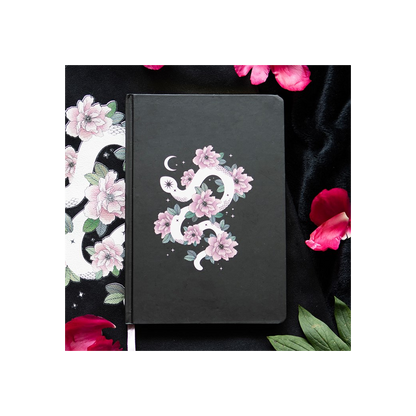 Floral Snake A5 Notebook