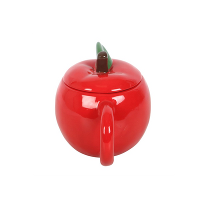 Apple Shaped Lidded Mug