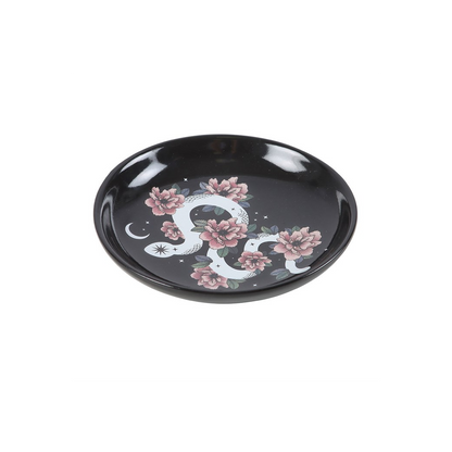 Floral Snake Trinket Dish