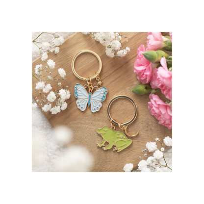 Luna Butterfly Keyring