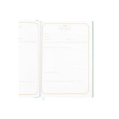 My Reading Journal A5 Notebook