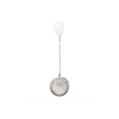 Intuition Double Walled Glass Mug with Aura Crystal Tea Infuser