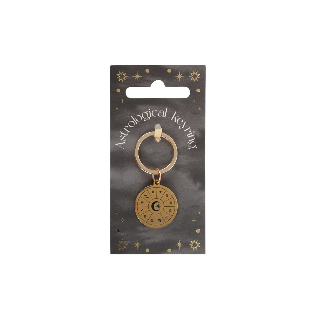 Astrology wheel keyring – photo 2