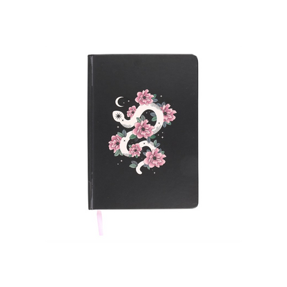 Floral Snake A5 Notebook
