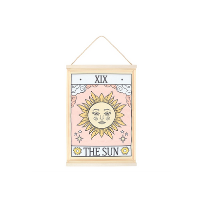 The Sun Vintage Tarot Wall Hanging