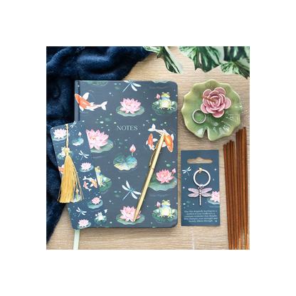 Pond Print A5 Notebook