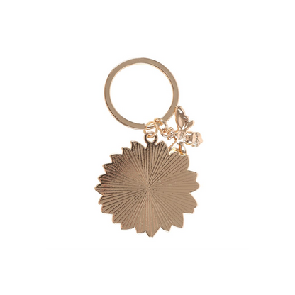 You Are My Sunshine Sunflower Keyring