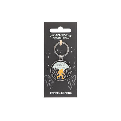 Bigfoot Search Team Keyring
