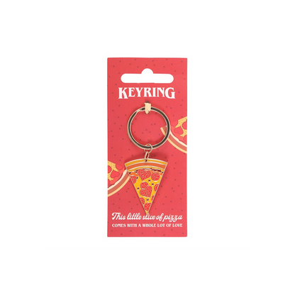 Pizza Slice Keyring