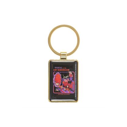 The Cat Dimension Keyring by Steven Rhodes