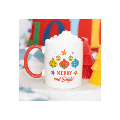 Merry and Bright Bauble Mug