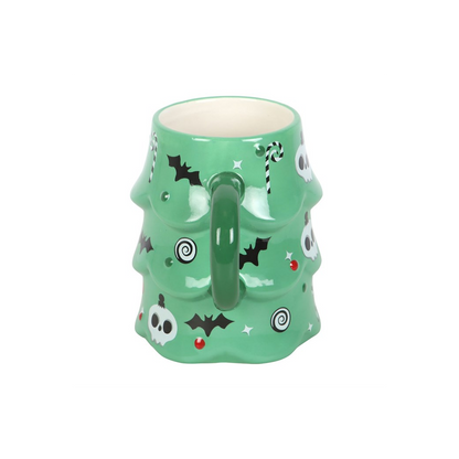 Creepy Christmas Tree Mug