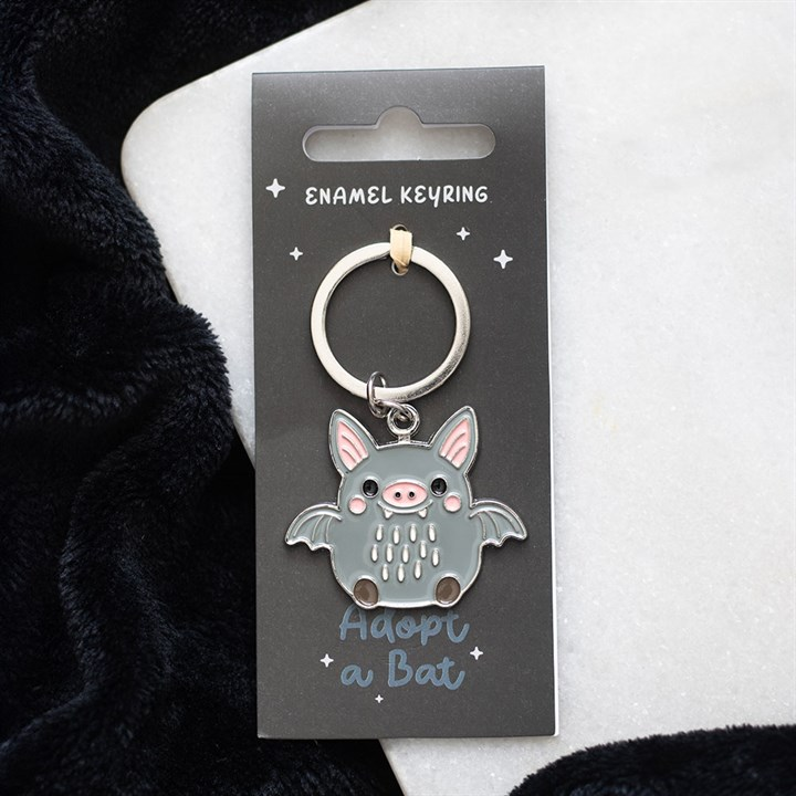 Adopt a Bat keyring