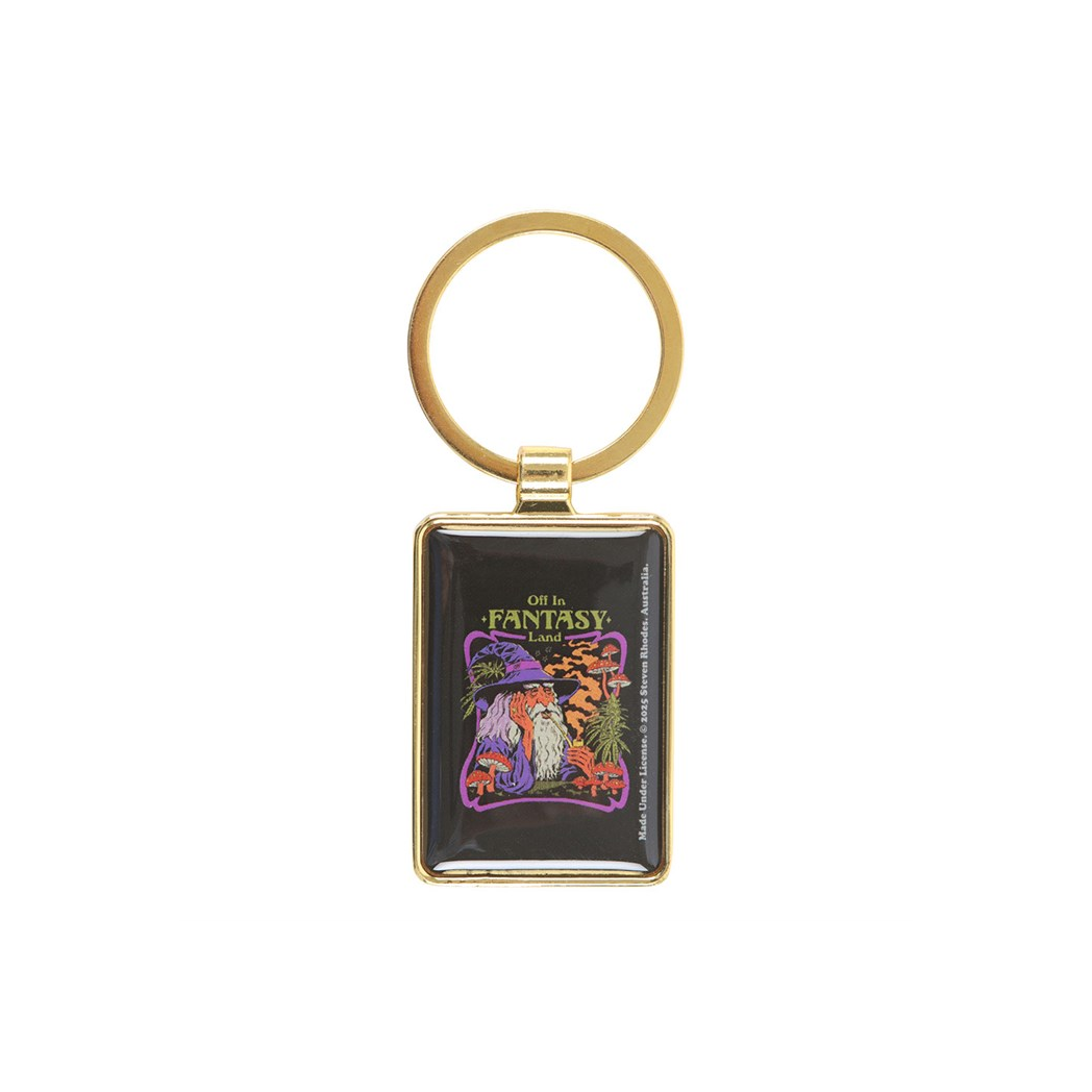 Fantasy Land Keyring by Steven Rhodes