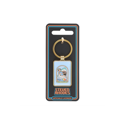 Stay Positive Keyring by Steven Rhodes