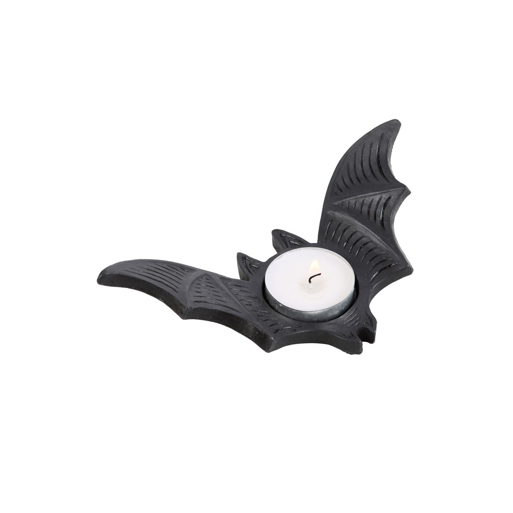 Bat tealight candle holder