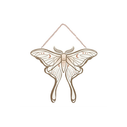 Luna Moth Hanging Sign
