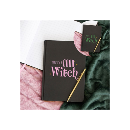 Good Witch Bad Witch A5 Reversible Notebook