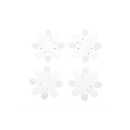 Set of 4 Daisy Shaped Coasters