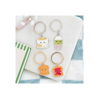 Kawaii Bubble Tea Keyring