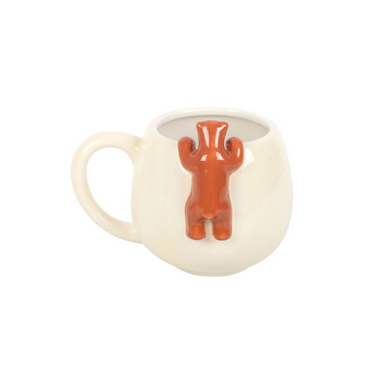 Sleepy Bear Rounded Mug