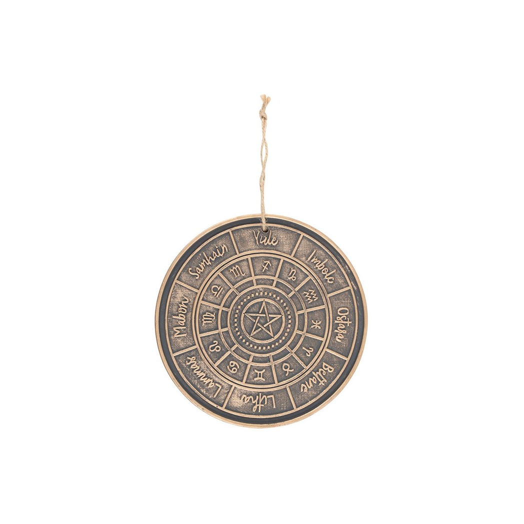 Wheel of the Year plaque 2