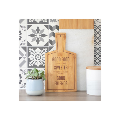 Sweeter When Shared Bamboo Serving Board