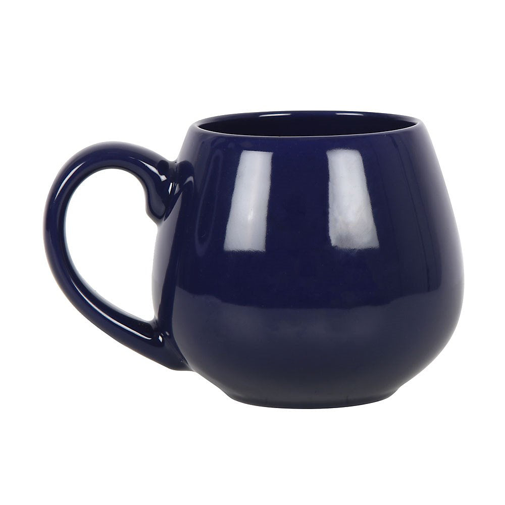 Queen Bee Navy Rounded Mug in Gift Box