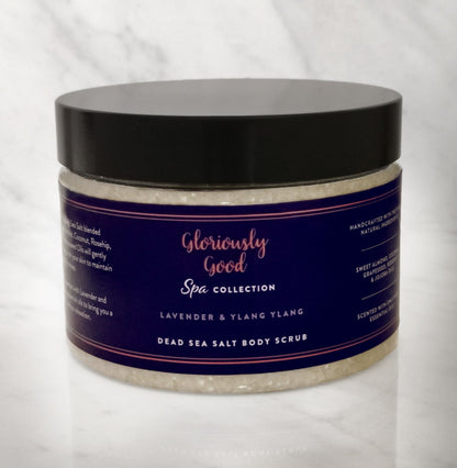 Lavender & Ylang Ylang Dead Sea Salt Natural Body Scrub