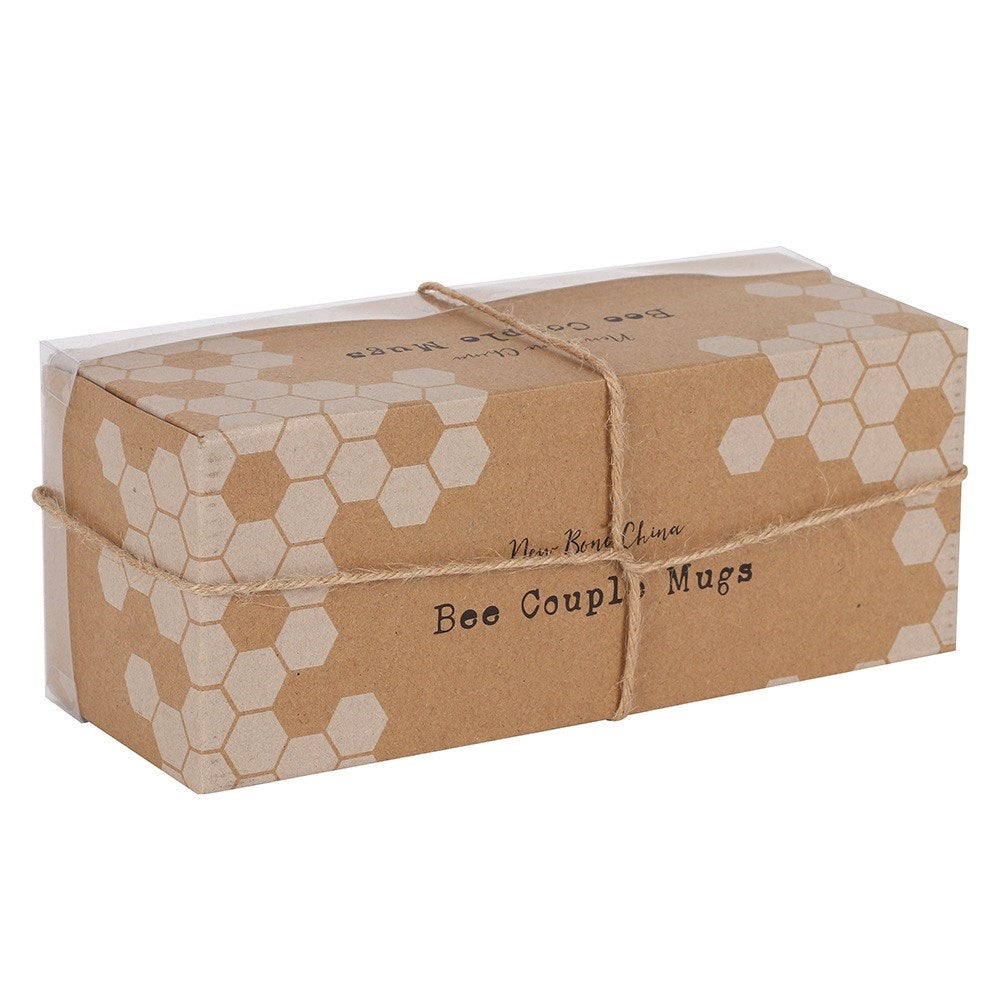 Queen Bee and Bee Keeper Mug Gift Set