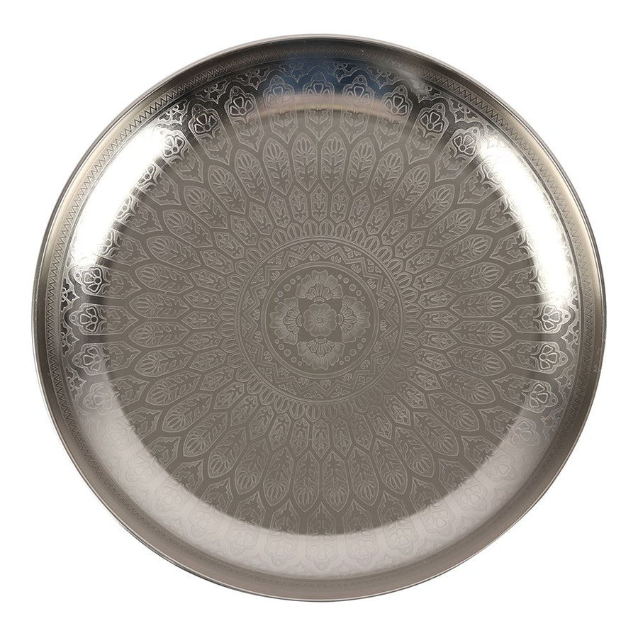 Silver Tone Decorative Ornament Tray