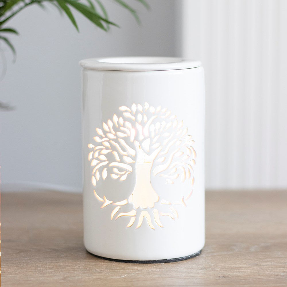 Tree of Life Electric Oil and Wax Melt Aromatherapy Burner