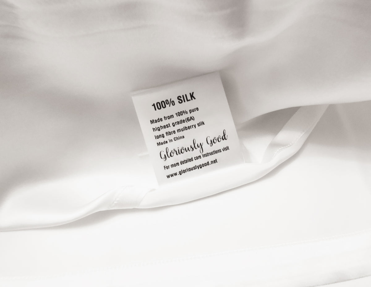 White mulberry silk pillowcase – photo 2